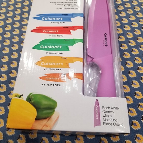 Cuisinart Advantage 12-Piece Color-Coded Professional Stainless Steel Kn… - Picture 5 of 5
